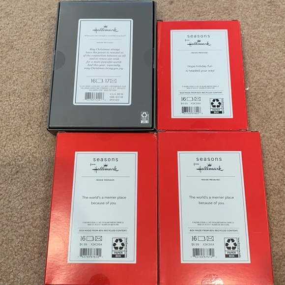 64 Hallmark Christmas Cards New in Box - Picture 2 of 8